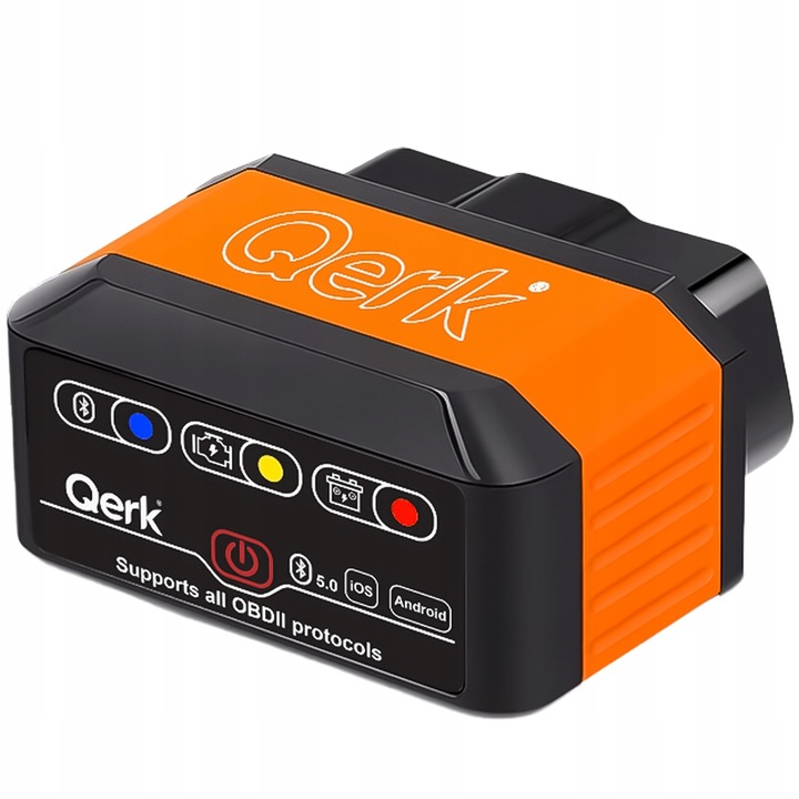 INTERFEJS DIAGNOSTYCZNY Qerk KW905 OBD2 ELM327 BLUETOOTH 5.0 TESTER POLSKI