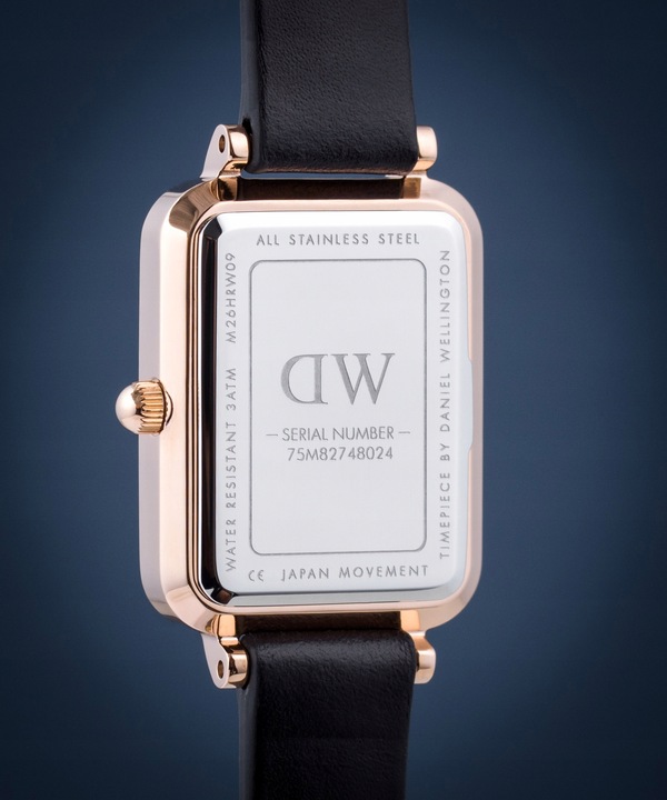 Zegarek damski Daniel Wellington Quadro Pressed Sheffield 20 DW-DW00100434