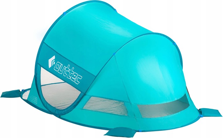 NAMIOT PLAŻOWY SAMOROZKŁADAJĄCY PARAWAN ZAMYKANY OKIENKO POP UP UV50 OUTTEC