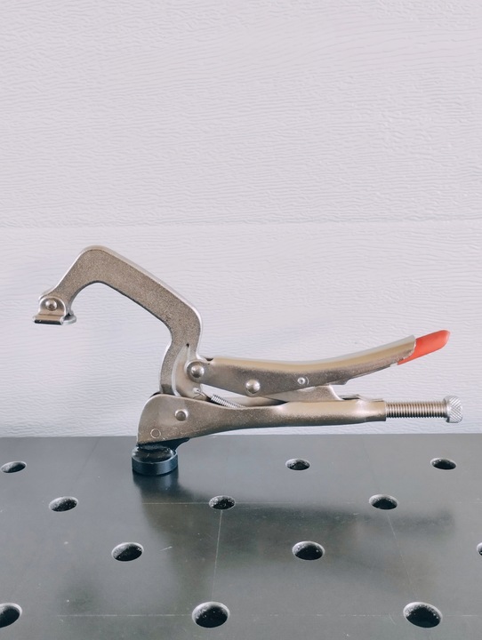 Ścisk spawalniczy Morse’a typu C D16 System 16mm do stołów spawalniczych