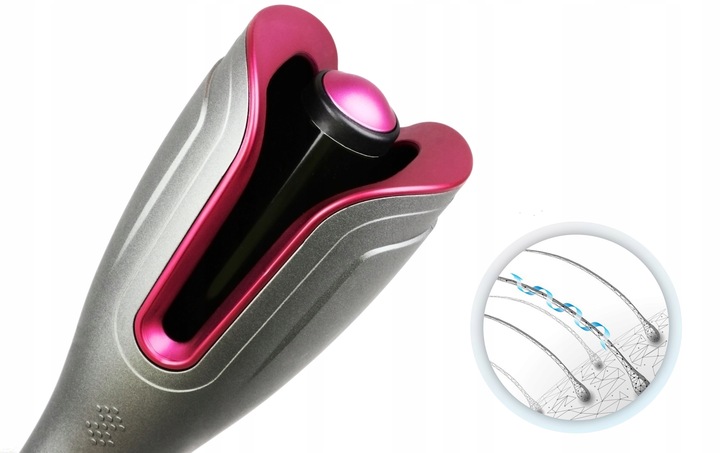 Lokówka Do Włosów Automatyczna Ceramiczna Curl LCD