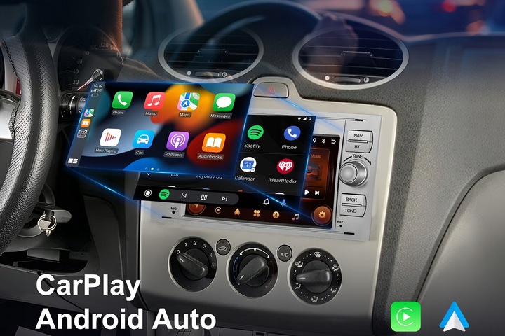 RADIO SAMOCHODOWE do FORD KUGA S-MAX C-MAX CARPLAY USB RDS GPS WIFI ANDROID