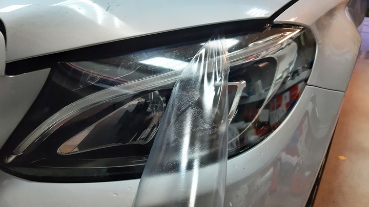 FOLIA OCHRONNA PPF # LAMPY REFLEKTORY PROGI 50x100