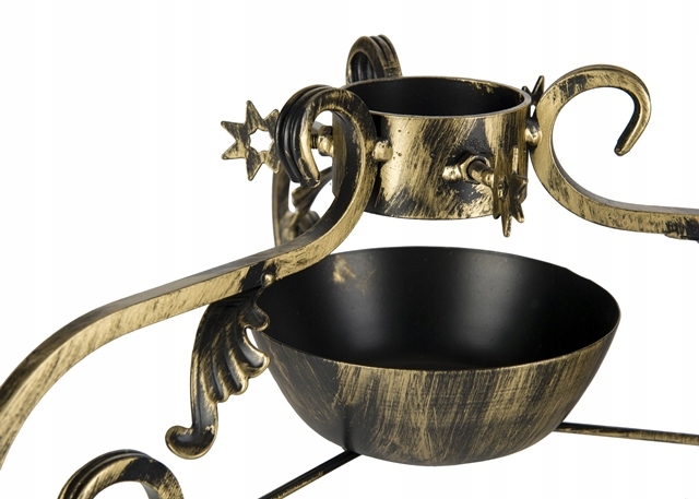 MASYWNY STALOWY STABILNY STOJAK CHOINKOWY, POD CHOINKĘ, Z POJEMNIKIEM SH3