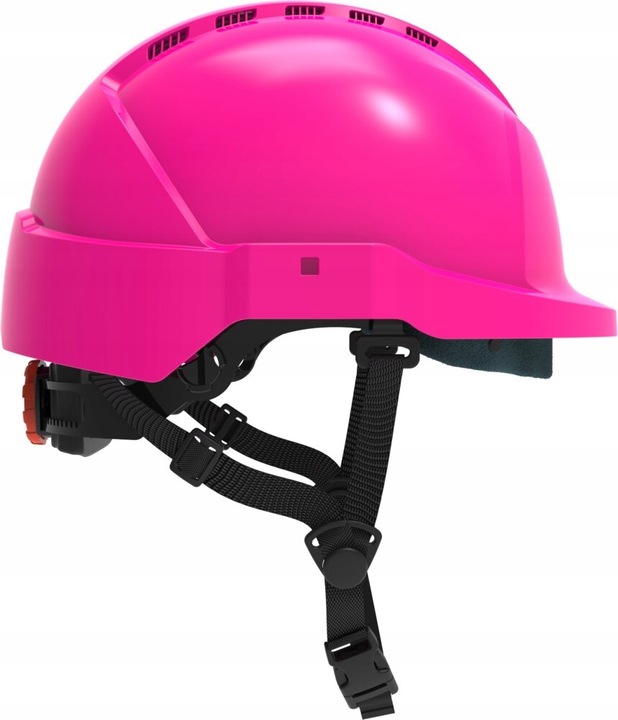 Kask ochronny budowlany hełm do pracy BHP różowy EN 397 Protekt Atra
