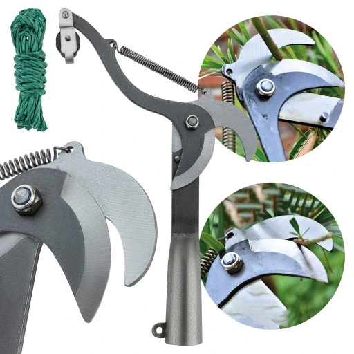 Sekator tyczkowy ŻYRAFA do gałęzi ze sznurkiem VERGIONIC na tyczkę