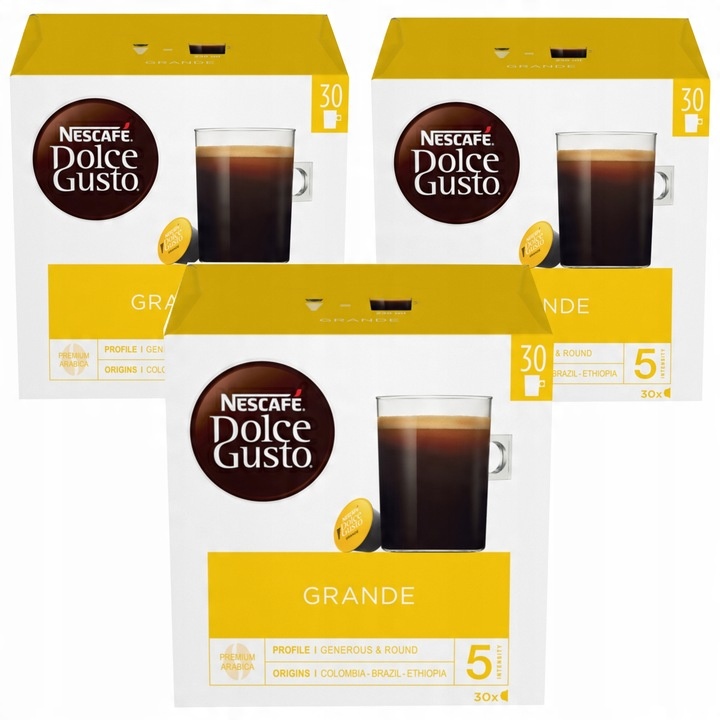 Kapsułki Nescafe Dolce Gusto Grande 3x30szt