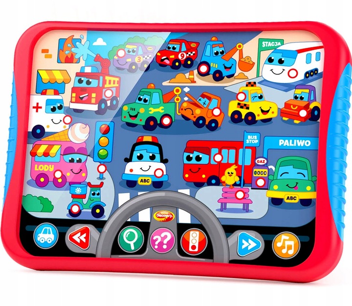 DUMEL Interaktywny TABLET DROGOWE ABC zasady ruchu