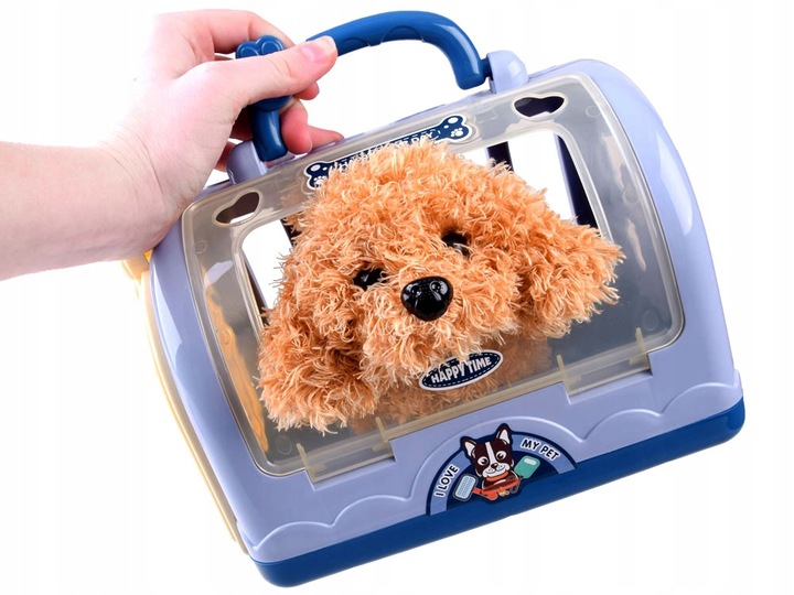 Interaktywny Piesek Zestaw Mały Weterynarz Lekarz