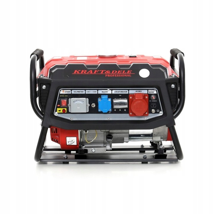 AGREGAT PRĄDOTWÓRCZY 3000W 7KM TRÓJFAZOWY GENERATOR PRĄDU PRZENOŚNY 3000W