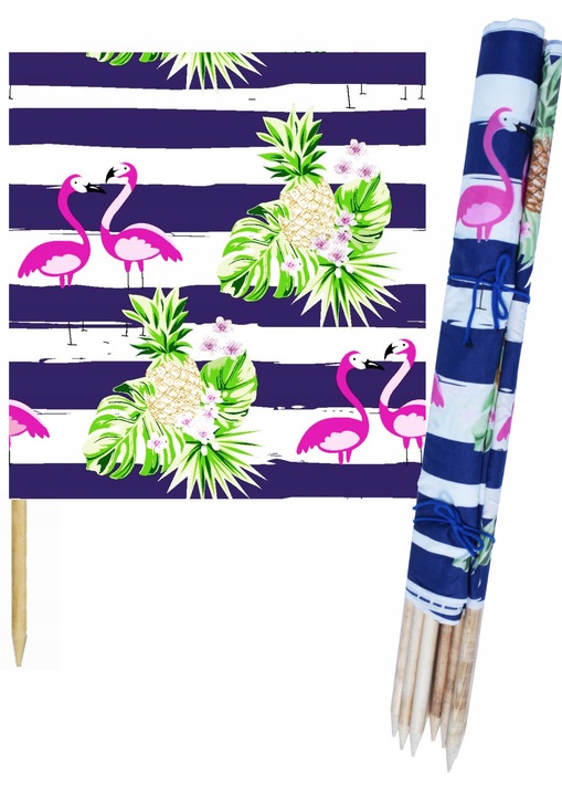 PARAWAN PLAŻOWY 10 M ANANASY, FLAMINGI, GRUBY, POLSKI PRODUCENT