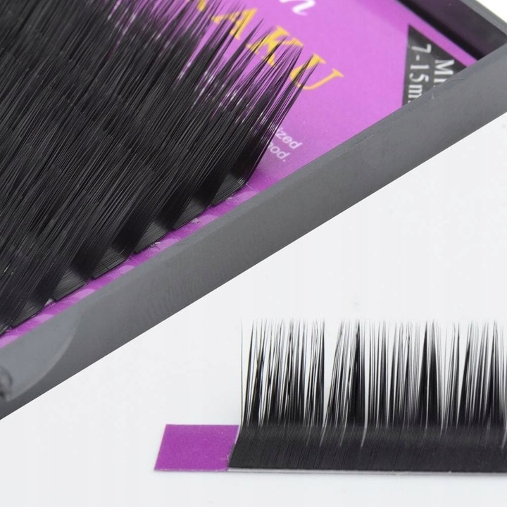 Rzęsy Nagaraku D, 0.07, 8 mm