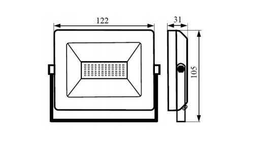 Halogen biały neutralny 1800 lm 20 W