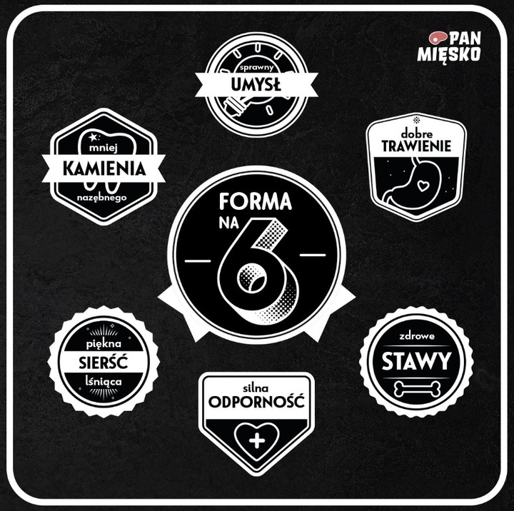 PAN MIĘSKO Wieprzowina z dzikiem XL 20kg