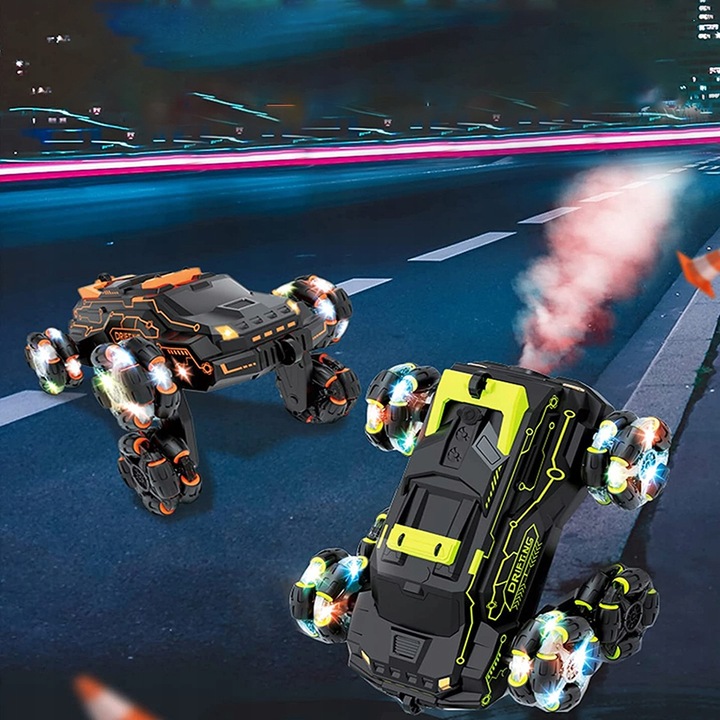 SAMOCHÓD ZDALNIE LED STEROWANY RĘKĄ GESTAMI +PILOT