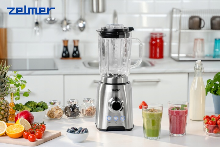 BLENDER KIELICHOWY ZELMER DO KOKTAJLI KRUSZY LÓD MIKSUJE SZKLANY 1200W