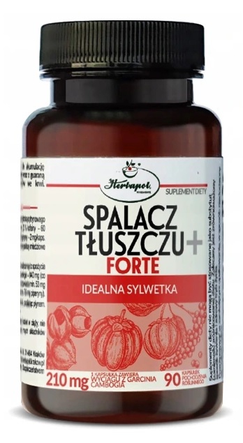 Herbapol Kraków Spalacz Tłuszczu Forte+ 90 kapsułek