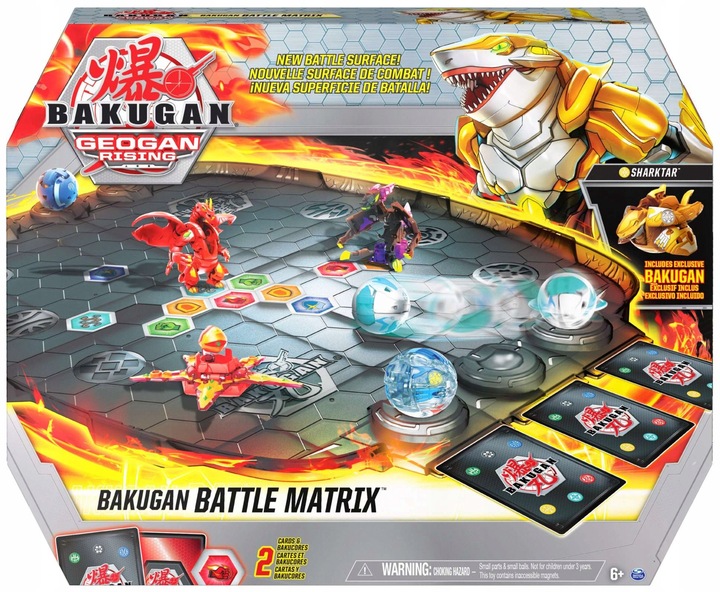 BAKUGAN BATTLE MATRIX ARENA PLANSZA SHARKTAR