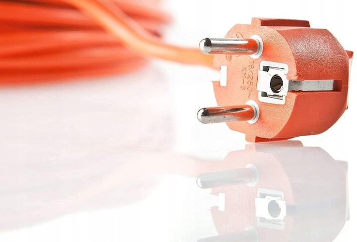 PRZEDŁUŻACZ OGRODOWY 3X1,5 15M budowlany do kosiarki z uziemieniem SPECDOM