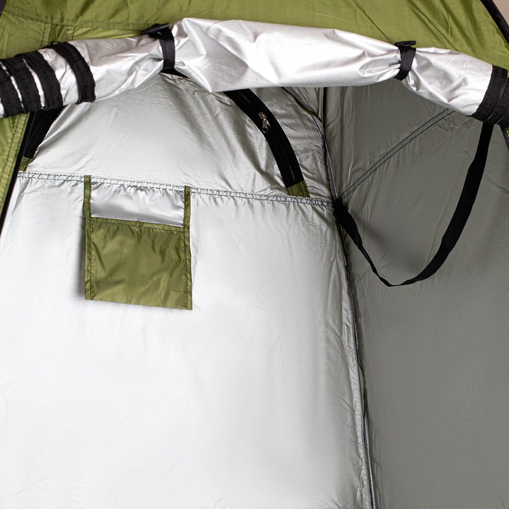 NAMIOT PRZEBIERALNIA PRYSZNIC WC TOALETA PRZENOŚNA PLAŻOWY KEMPINGOWY DUŻY