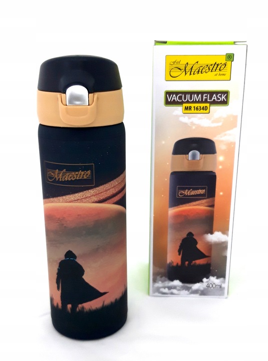 TERMOS dla Dzieci KUBEK TERMICZNY 400ml Bidon Stal