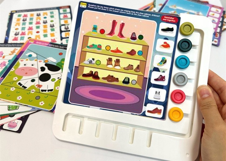 GRA LOGICZNA EDUKACYJNA 60 GIER DLA DZIECI PREZENT DLA 3 4 5 6 7 8 9 LATKA