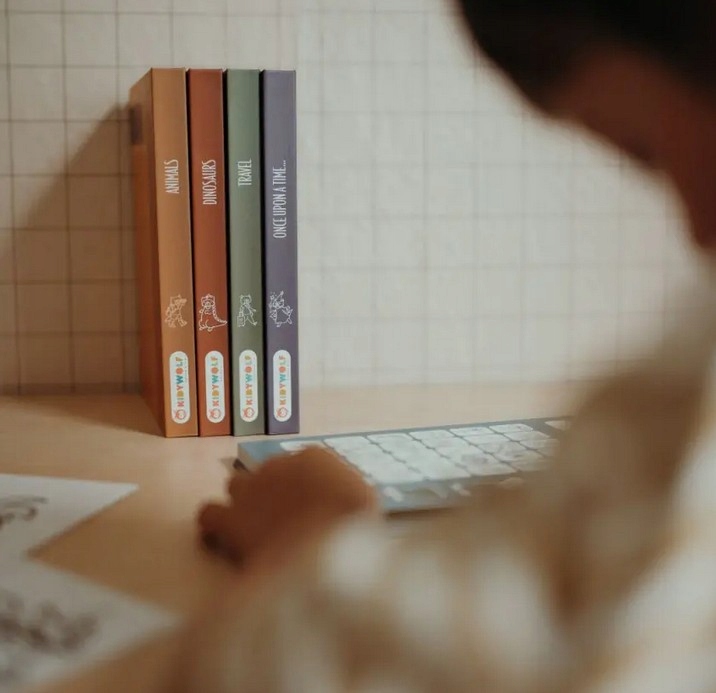 Kidywolf KIDYDRAW-MINI Interaktywny Mini tablet do rysowania Animals