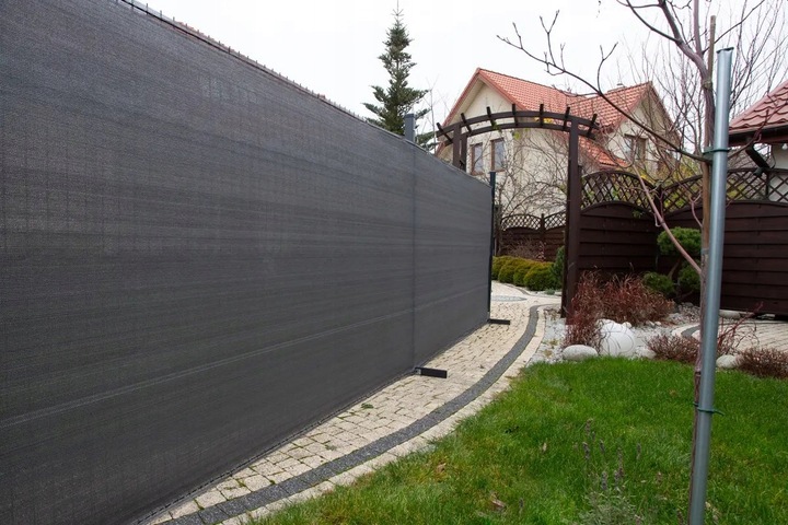 SIATKA CIENIUJĄCA 95% MATA OSŁONOWA MASKUJĄCA NA PŁOT OGRODZENIE 1,5x10m UV