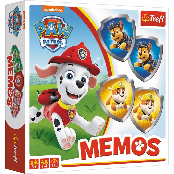 gra memos paw psi patrol super pamięć 3+