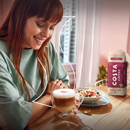 Costa Kawa Ziarnista Arabica Caffe Crema Rich + Caffe Crema 2x1kg