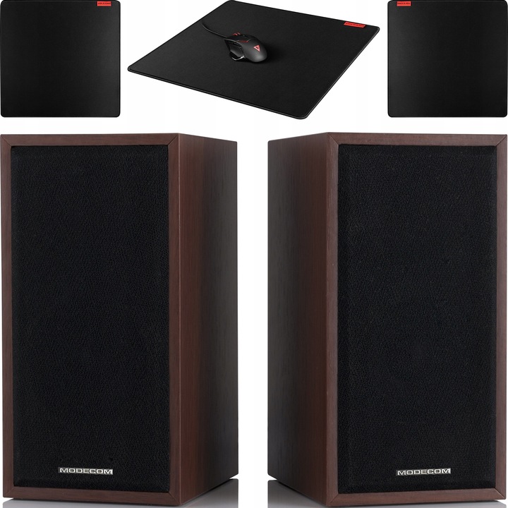 ZESTAW GŁOŚNIKI + PODKŁADKA MYSZ ZESTAW KOMPUTEROWY DO LAPTOPA KOMPUTERA PC