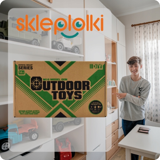 BEZPIECZNY WIELKI KARABIN NA KULKI ŻELOWE AUTOMAT MASZYNOWY PISTOLET BROŃ