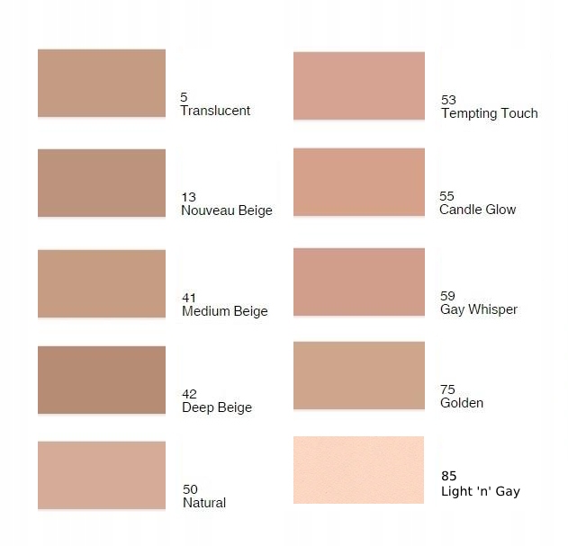 MAX FACTOR CREME PUFF PUDER NOWY 05 KOLORY