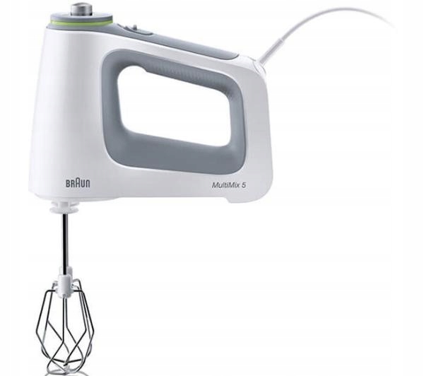 Mikser ręczny Braun MultiMix5 HM5107 9 Biegów 750W do Mieszania Ubijania