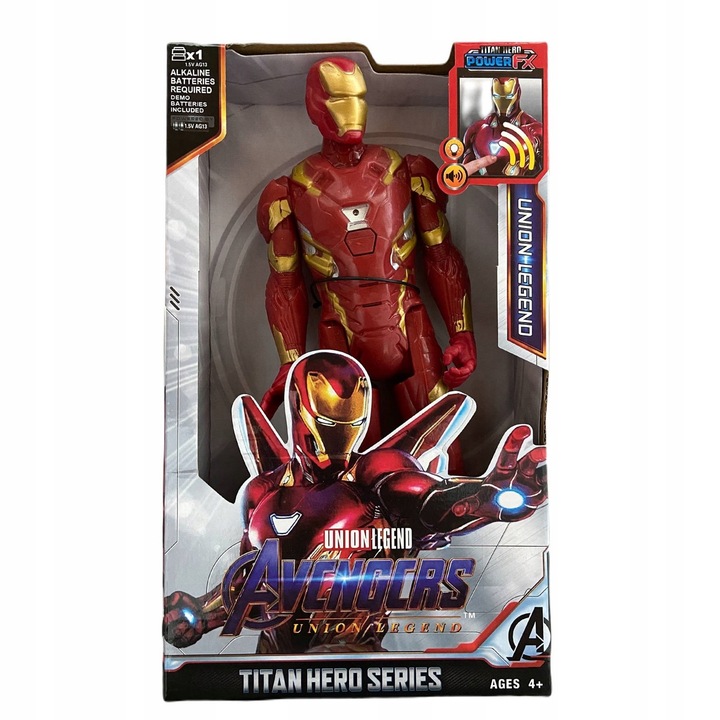 AVENGERS Figurka interaktywna IRON-MAN 30cm