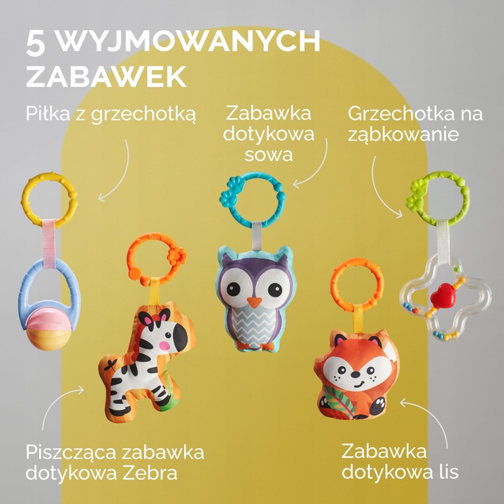 MATA EDUKACYJNA INTERAKTYWNA DLA NIEMOWLĄT z Lukiem Mata Do Zabawy