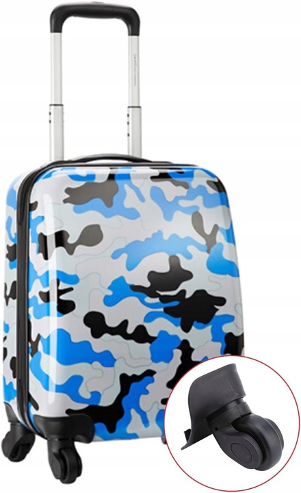 2 SZT CZARNE KÓŁKO DO WALIZKI CZĘŚCI WALIZEK TORBY A09