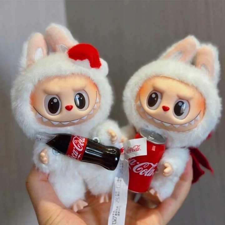 Labubu Coca Cola The Monsters Brelok Maskotka Blind Box Zawieszka Zabawka