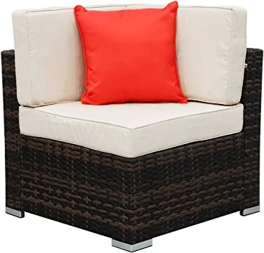 KOMPLET RATTAN SOFA STOLIK RATAN 4 OSOBY