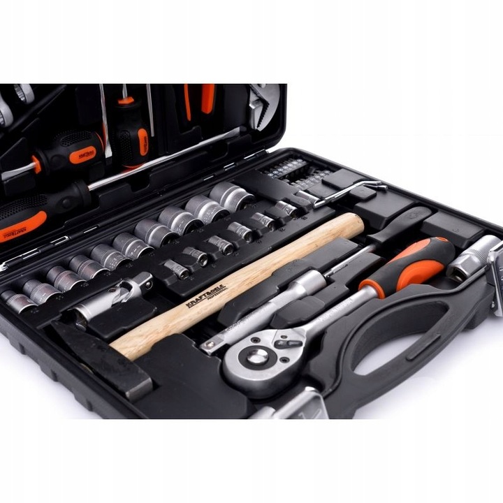 ZESTAW NARZĘDZI KLUCZY BITÓW CR-V WALIZKA 56 EL