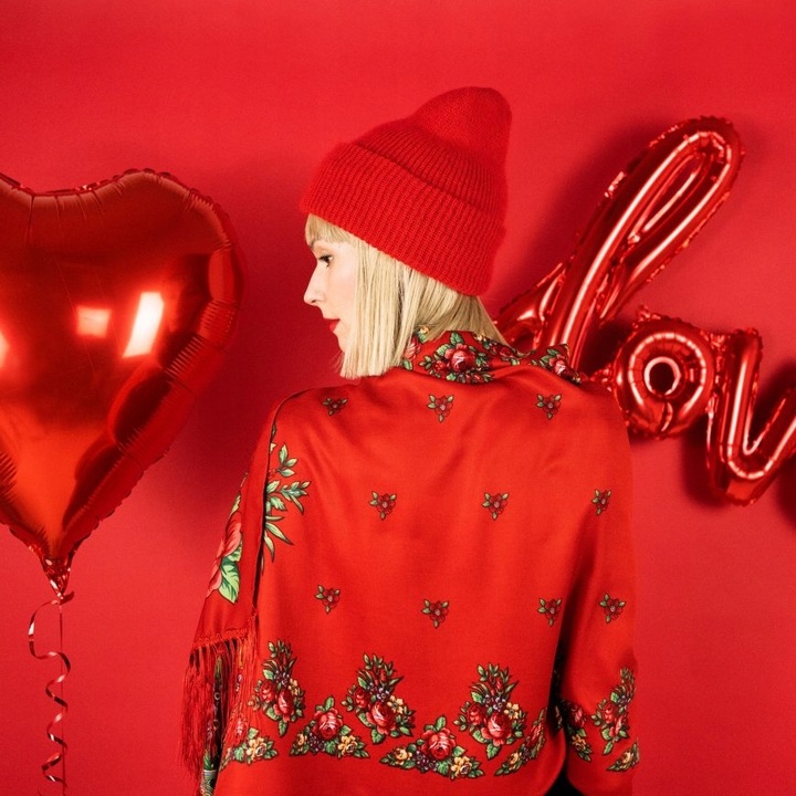 Komplet Intensive Winter - czerwony