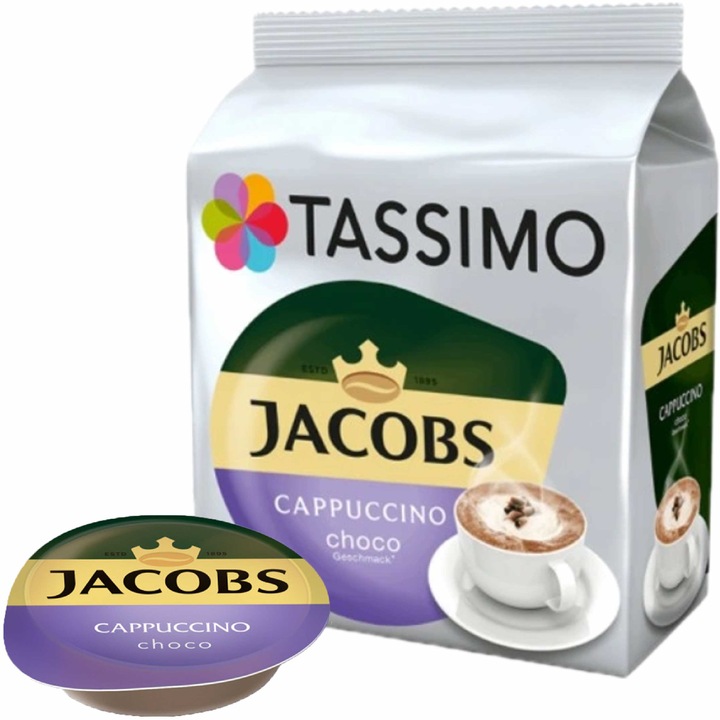 Kapsułki kawa Tassimo Jacobs mix smaków 56 sztuk