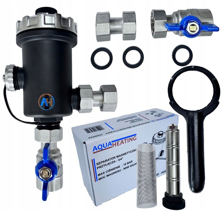 X-HOME FILTR MAGNETYCZNY 3/4" DN20 SEPARATOR ZANIECZYSZCZEŃ ODMULNIK C.O.