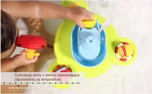YOOKIDOO FONTANNA Z ŁÓDECZKAMI DO KĄPIELI 40115