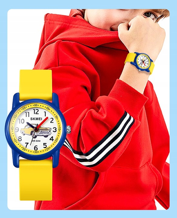 Zegarek dziecięcy SKMEI analogowy wiele wzorów