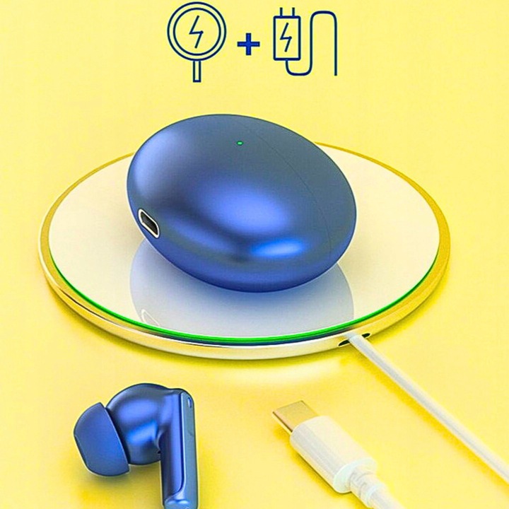 SŁUCHAWKI BEZPRZEWODOWE DOUSZNE ANC + ENC XY-70 DWA MIKROFONY WODOODPORNE