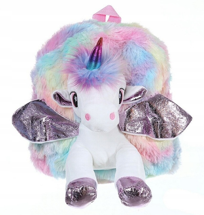 Pluszowy plecak jednorożec przedszkole unicorn