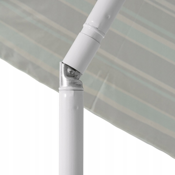 PARASOL PLAŻOWY Łamany OGRODOWY na BALKON Regulowany Tadar Paski 200 cm