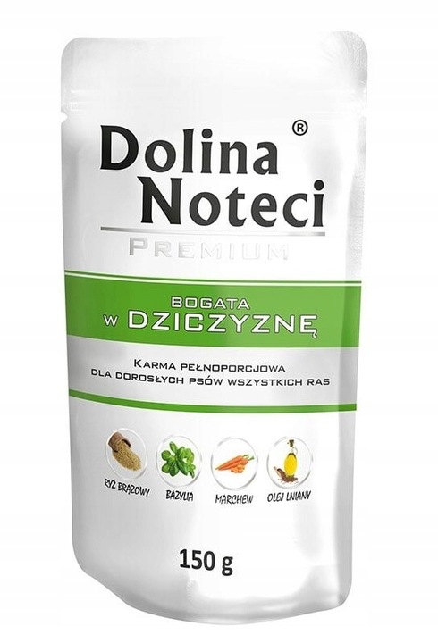 DOLINA NOTECI PREMIUM Mokra karma dla psa MIX smaków 20x150g