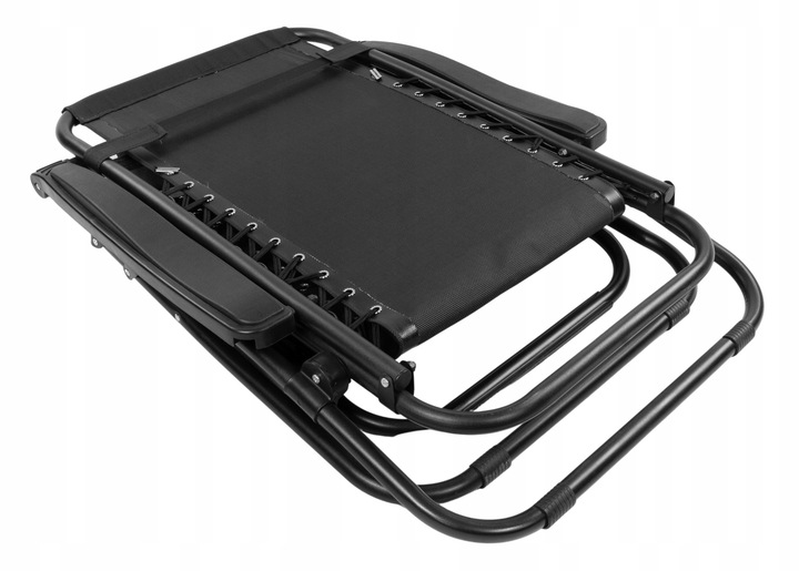 LEŻAK PLAŻOWY FOTEL OGRODOWY ZERO GRAVITY SKŁADANY KRZESŁO 2W1 PROGARDEN